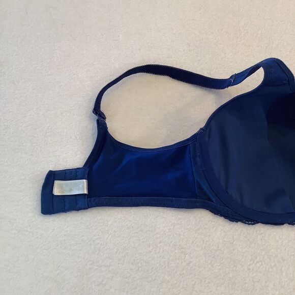 Wacoal Bra Women’s Size 34DD Basic Benefits Contour Underwire Navy Blue 853290‎ - Picture 9 of 11